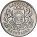 Lettonia, 2 Lati, 1925, Argento, BB+, KM:8