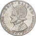 Panama, 1/2 Balboa, 1953, Franklin Mint, Silver, EF(40-45), KM:20