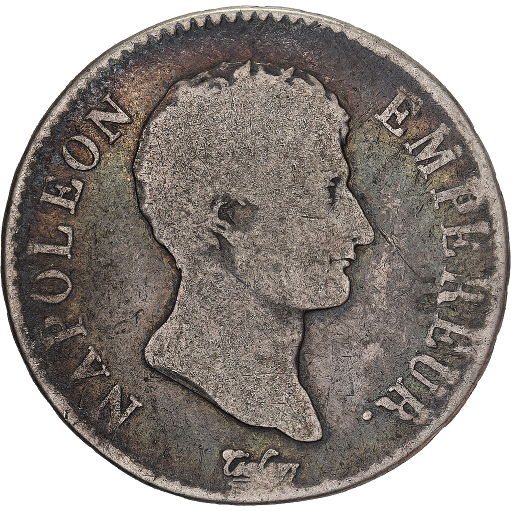 Frankreich, 2 Francs, Napoléon I, 1806, Paris, Silber, S, KM:658.1