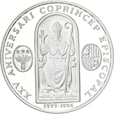 Andorra, 10 Diners, 1996, Silver, MS(64), KM:125
