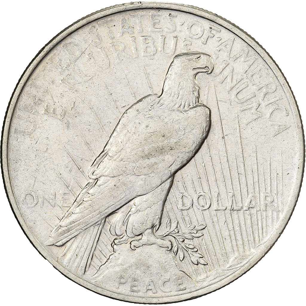 United States, Dollar, Peace Dollar, 1922, Philadelphia, Silver, VF(30-35)