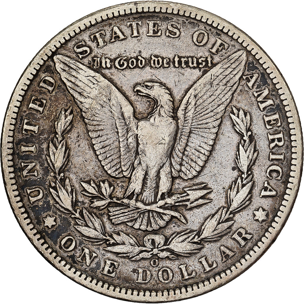 United States, Dollar, Morgan Dollar, 1896, New Orleans, Silver, VF(30-35)