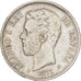 Spain, Amadeao I, 5 Pesetas, 1871, Madrid, Silver, EF(40-45), KM:666