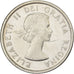 Canada, Elizabeth II, Dollar, 1962, Royal Canadian Mint, Silver, EF(40-45)