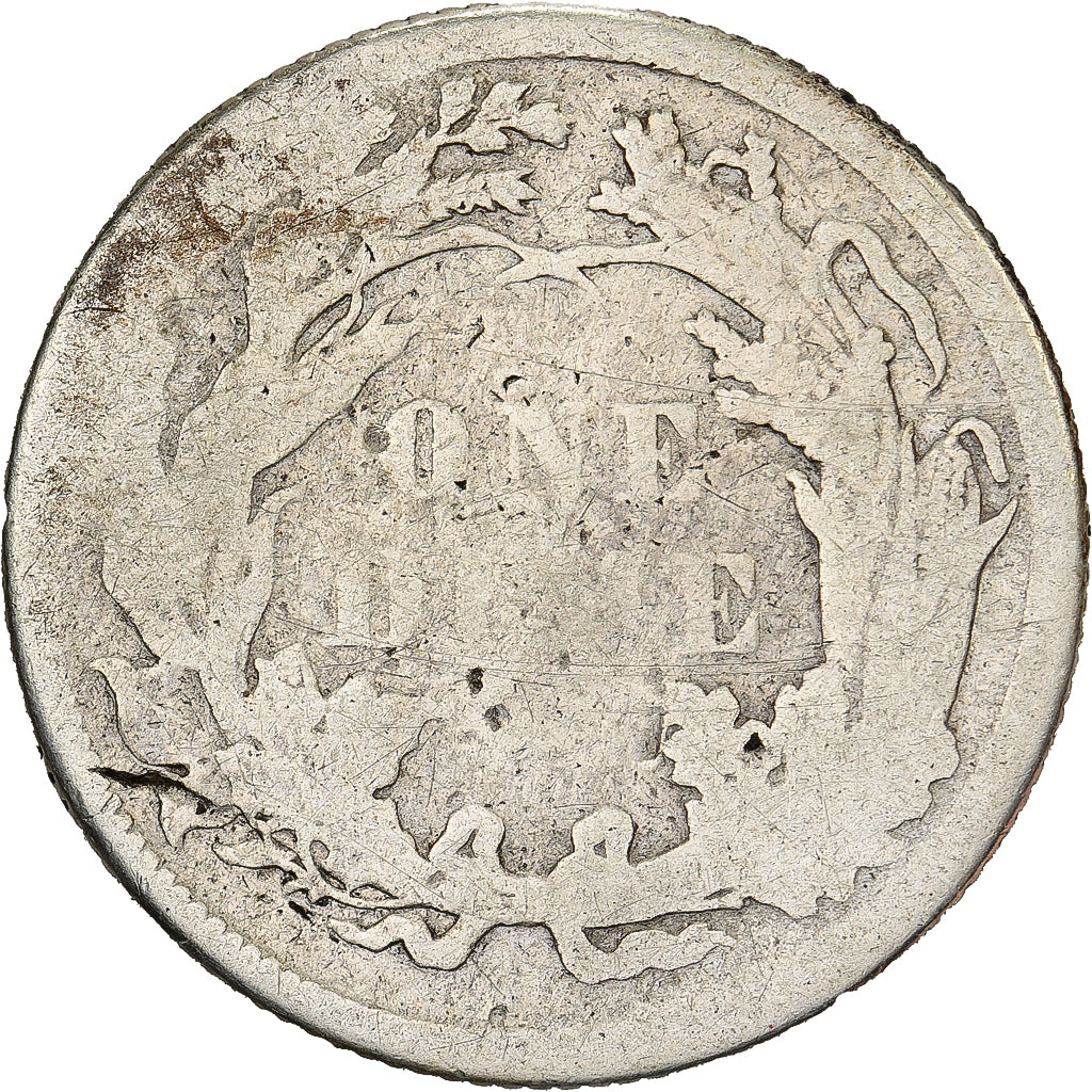 USA, Dime, Seated Liberty Dime, 1887, Philadelphia, Srebro, G(4-6), KM:A92