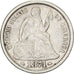 United States, Dime, Seated Liberty Dime, 1874, Philadelphia, Silver, VF(30-35)