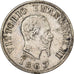 Italy, Vittorio Emanuele II, 50 Centesimi, 1863, Milan, Silver, VF(30-35)