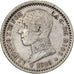 Spain, Alfonso XIII, 50 Centimos, 1910, Madrid, Silver, EF(40-45), KM:730