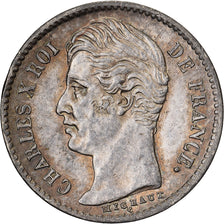 Frankreich, 1/4 Franc, Charles X, 1826, Paris, Silber, SS+, KM:722.1