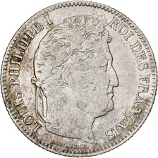 France, Franc, Louis-Philippe, 1837, Lille, Argent, TB, KM:748.13
