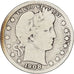 Verenigde Staten, Quarter, Barber Quarter, 1908, Denver, Zilver, FR, KM:114