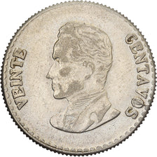 Colombia, 20 Centavos, 1953, Silver, VF(30-35), KM:213