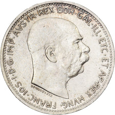 Österreich, Franz Joseph I, Corona, 1913, Vienna, Silber, VZ, KM:2820