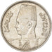 Egitto, Hussein Kamil, 5 Piastres, 1939 / AH 1358, British Royal Mint, Argento