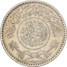 Saudi Arabia, 1/2 Riyal, 1935/AH1354, Silver, EF(40-45), KM:17