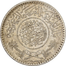 Saudi Arabia, 1/2 Riyal, 1935/AH1354, Silver, EF(40-45), KM:17