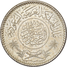 Saudi Arabia, 1/4 Riyal, 1935/AH1354, Royal Mint, Silver, EF(40-45), KM:16