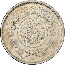 Saudi Arabia, 1/4 Riyal, 1935/AH1354, Royal Mint, Silver, EF(40-45), KM:16