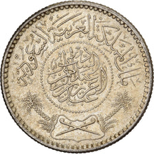 Saudi Arabia, 1/4 Riyal, 1935/AH1354, Royal Mint, Silver, EF(40-45), KM:16