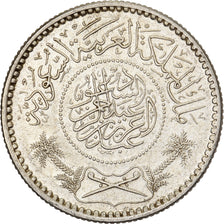 Saudi Arabia, 1/4 Riyal, 1935/AH1354, Royal Mint, Silver, EF(40-45), KM:16