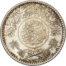 Saudi Arabia, 1/4 Riyal, 1935/AH1354, Royal Mint, Silver, EF(40-45), KM:16