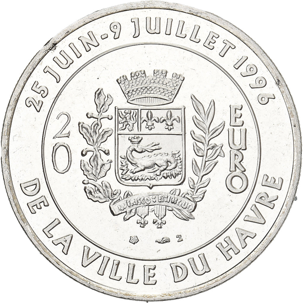 Frankreich, 20 Euro, 1996, Paris, Euro des villes, Silber, VZ+