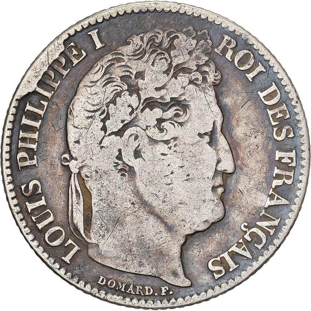 France, Franc, Louis-Philippe, 1839, Rouen, Silver, VF(30-35), KM:748.2