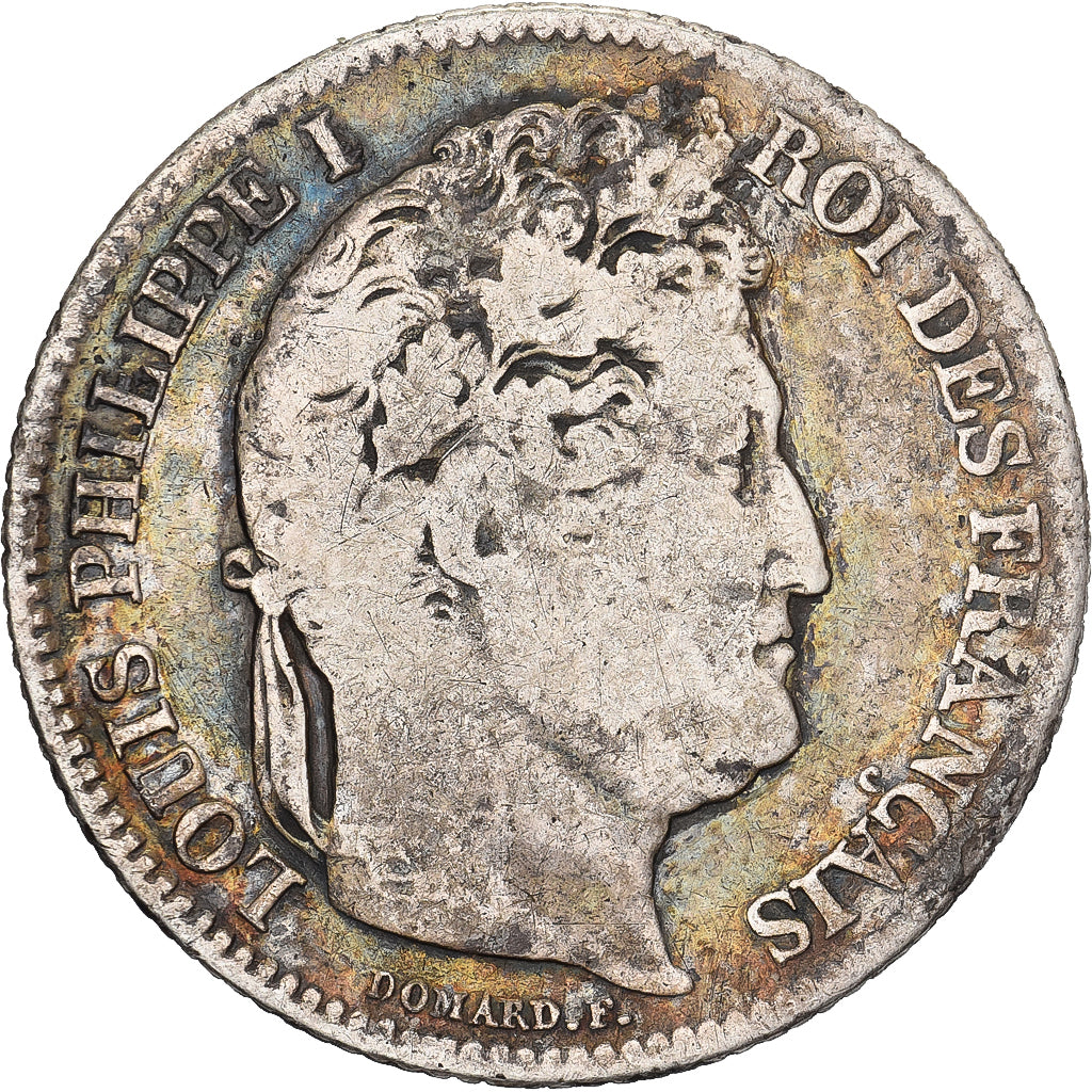 Francja, Franc, Louis-Philippe, 1834, Lille, Srebro, VF(20-25), KM:748.13