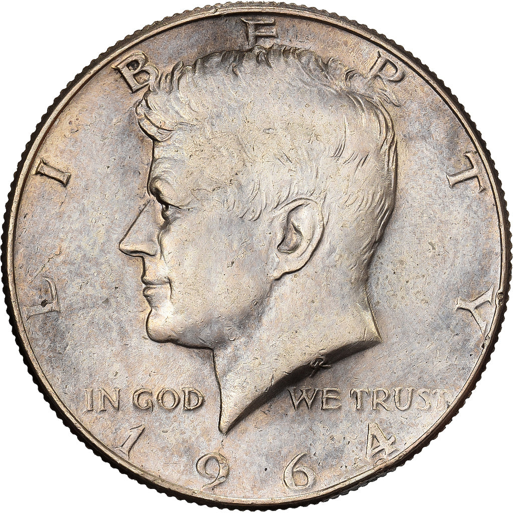 United States, Half Dollar, Kennedy Half Dollar, 1964, Philadelphia, Silver