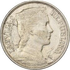 Lettonia, 5 Lati, 1932, Argento, BB, KM:9