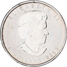 Kanada, Elizabeth II, 5 Dollars, 2012, Royal Canadian Mint, Silber, UNZ, KM:625