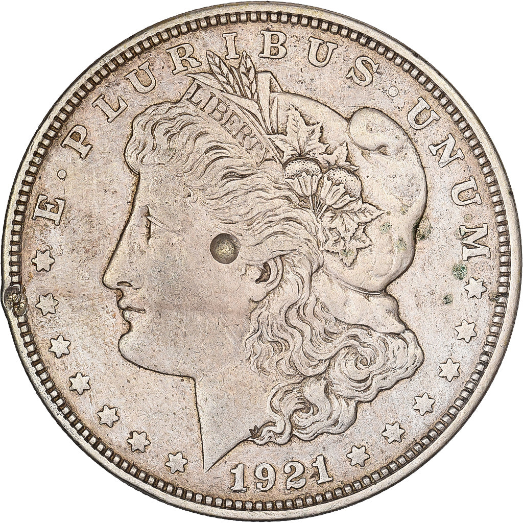 United States, Dollar, Morgan Dollar, 1921, Philadelphia, Silver, VF(30-35)