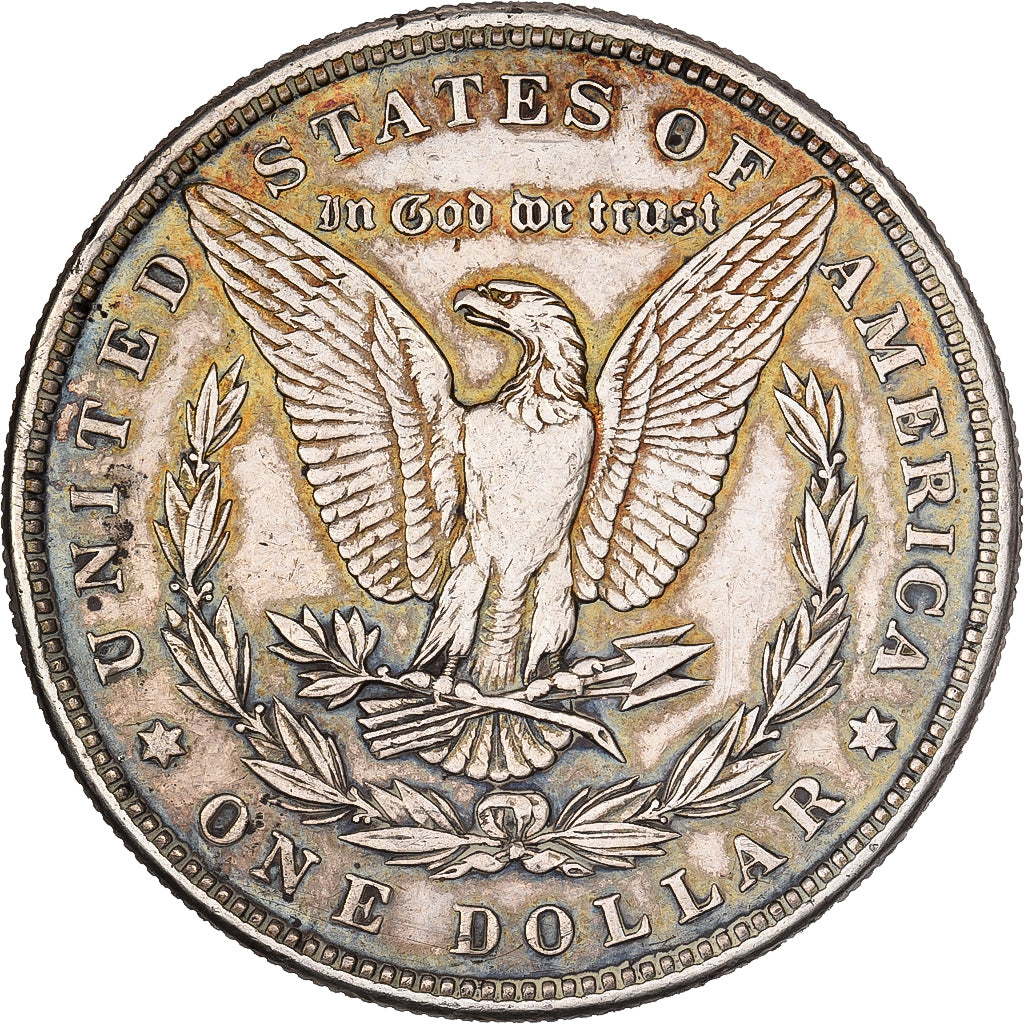 United States, Dollar, Morgan Dollar, 1884, Philadelphia, Silver, EF(40-45)