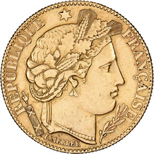 France, 10 Francs, Cérès, 1899, Paris, Gold, EF(40-45), KM:830