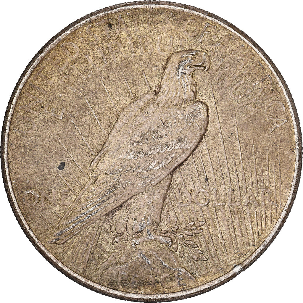 United States, Dollar, Peace Dollar, 1924, Philadelphia, Silver, EF(40-45)