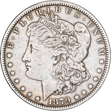 United States, Dollar, Morgan Dollar, 1879, Philadelphia, Silver, VF(30-35)