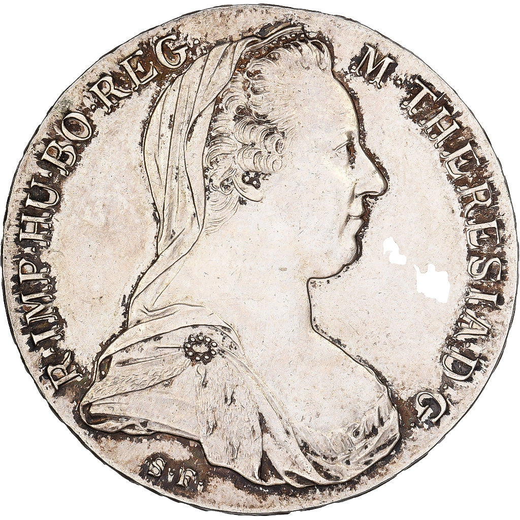 Austria, BURGAU, Maria Theresa, Thaler, Convention, 1780, Restrike, Silver