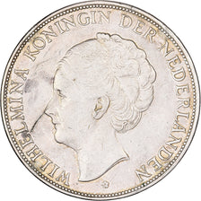 Netherlands, Wilhelmina I, 2-1/2 Gulden, 1931, Utrecht, Silver, EF(40-45)