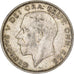 Gran Bretaña, George V, 1/2 Crown, 1924, British Royal Mint, Plata, MBC