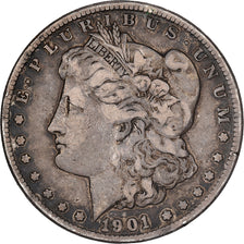 United States, Dollar, Morgan Dollar, 1901, New Orleans, Silver, VF(30-35)