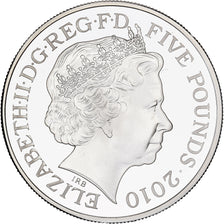 Wielka Brytania, 5 Pounds, WEATHERVANE, 2010, British Royal Mint, Srebro, UNC