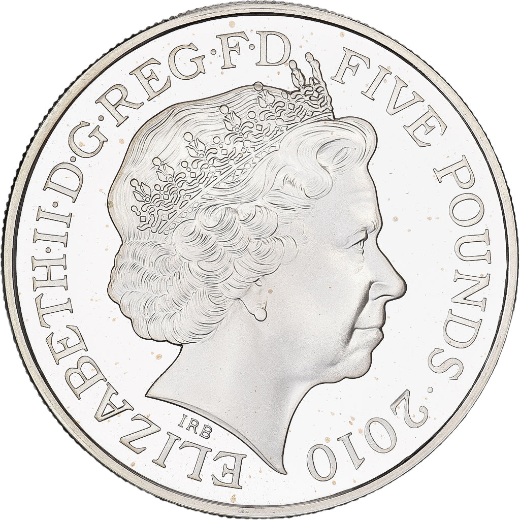 Wielka Brytania, 5 Pounds, Alice in Wonderland, 2010, British Royal Mint