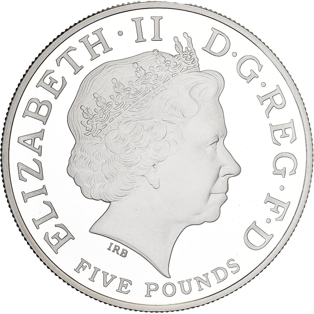 Grande-Bretagne, 5 Pounds, COUNTDOWN, 2009, British Royal Mint, Argent, NEUF