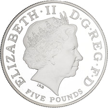 Gran Bretagna, 5 Pounds, COUNTDOWN, 2009, British Royal Mint, Argento, UNC