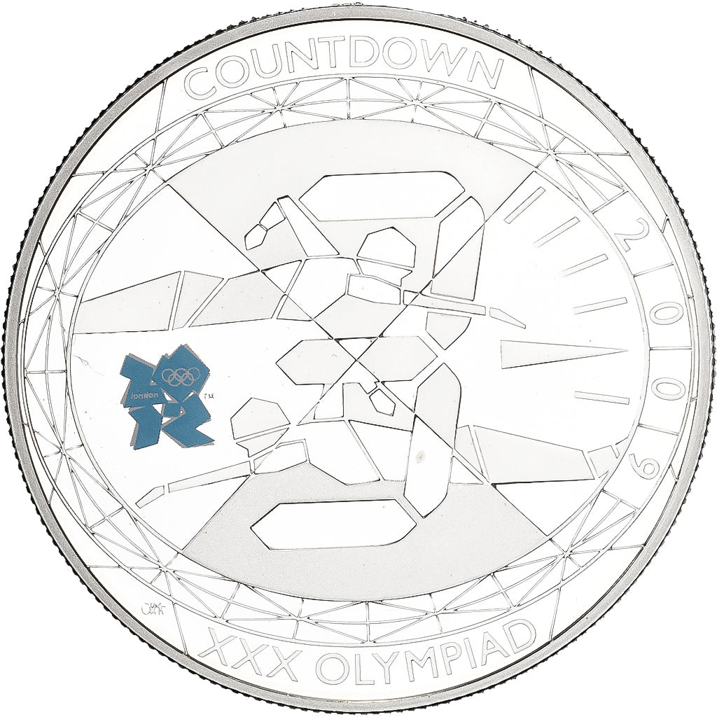 Grande-Bretagne, 5 Pounds, COUNTDOWN, 2009, British Royal Mint, Argent, NEUF