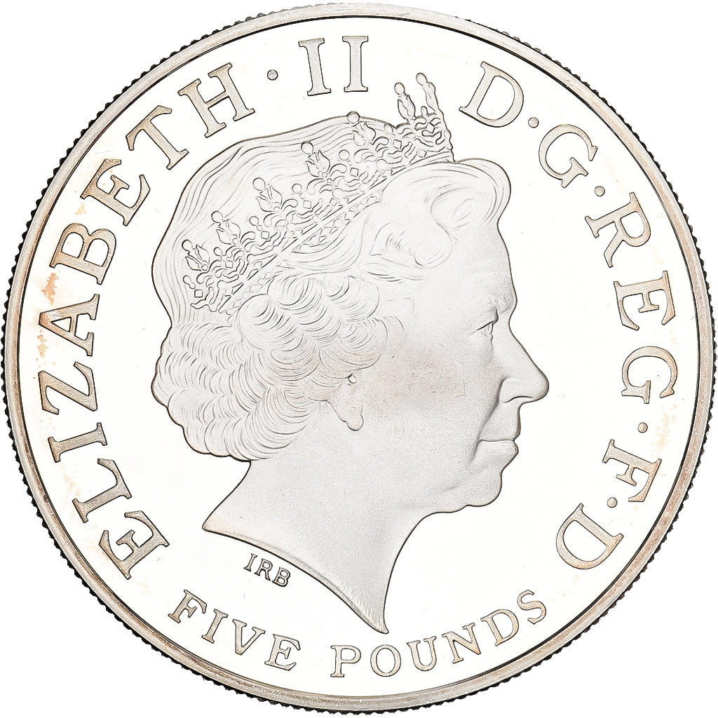 Gran Bretagna, 5 Pounds, COUNTDOWN, 2012, British Royal Mint, Argento, UNC