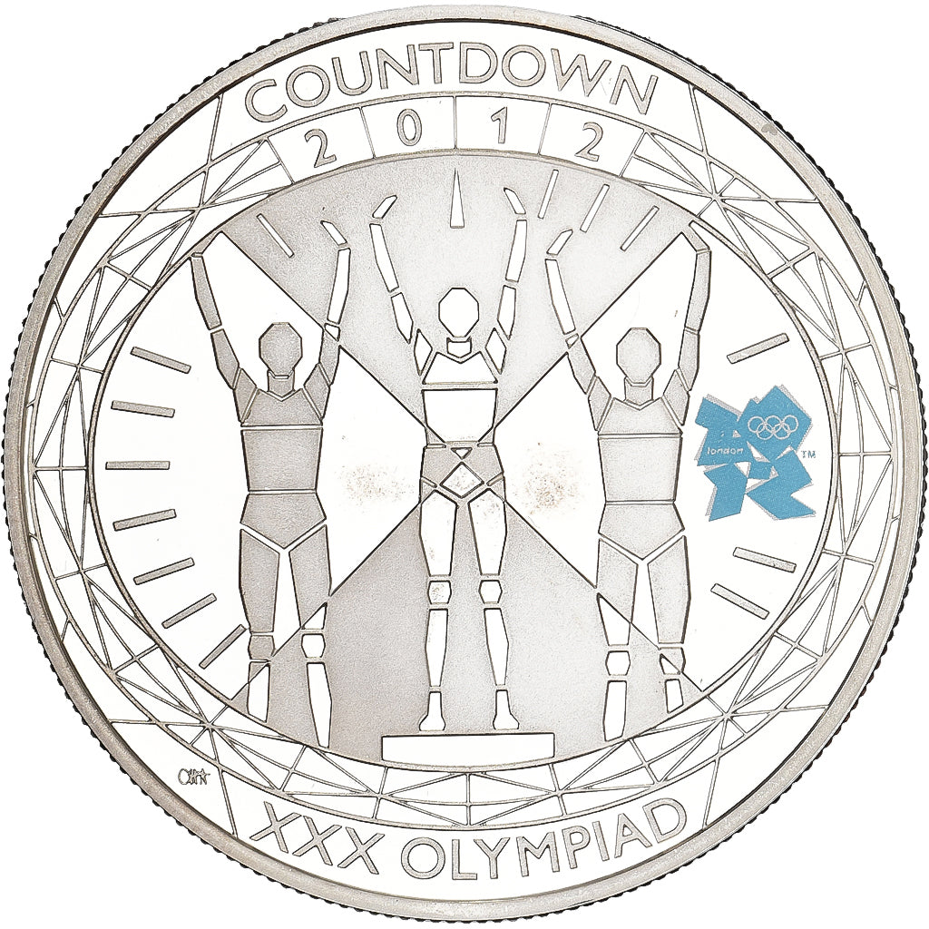 Gran Bretagna, 5 Pounds, COUNTDOWN, 2012, British Royal Mint, Argento, UNC