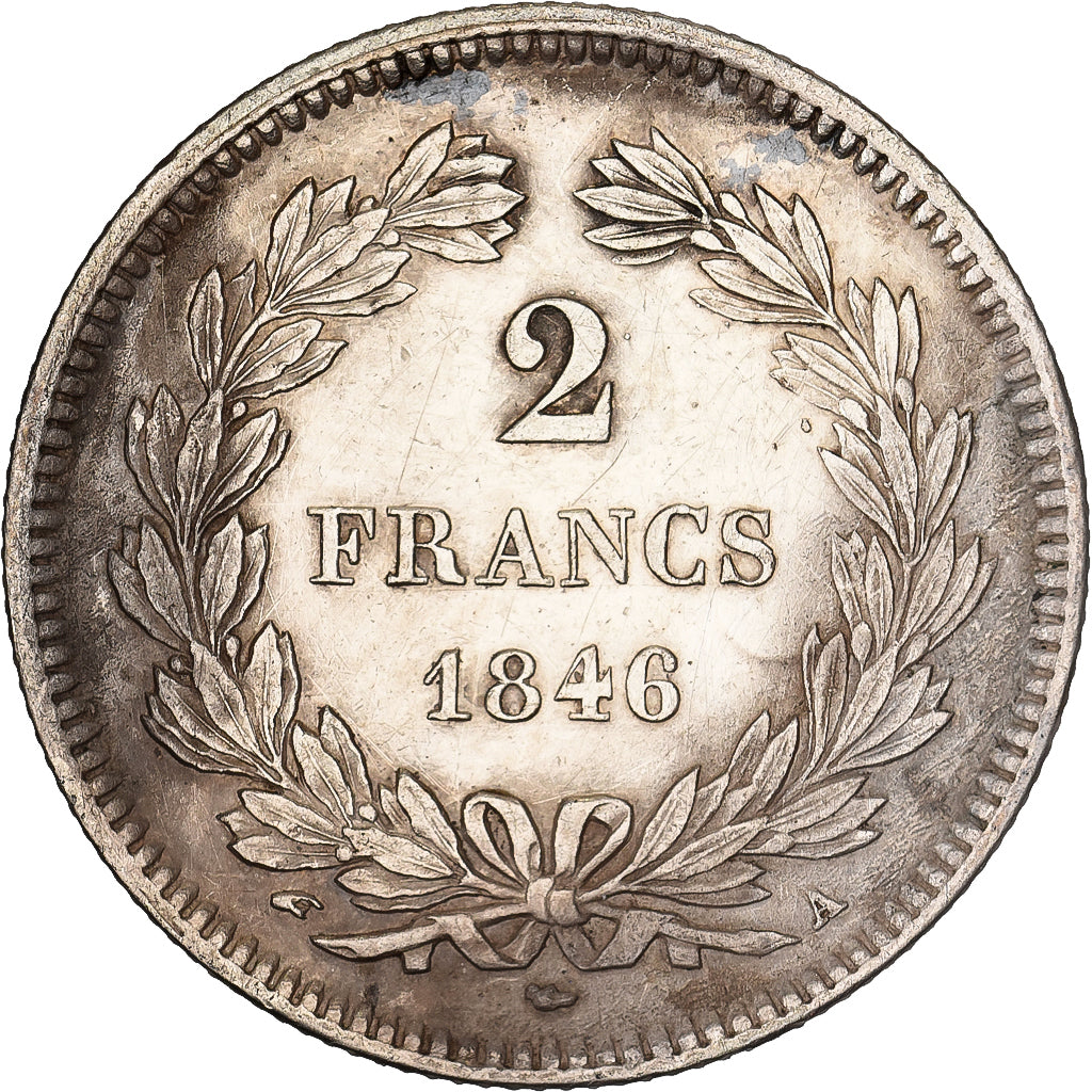 France, 2 Francs, Louis-Philippe, 1846, Paris, Argent, TTB+, KM:743.1