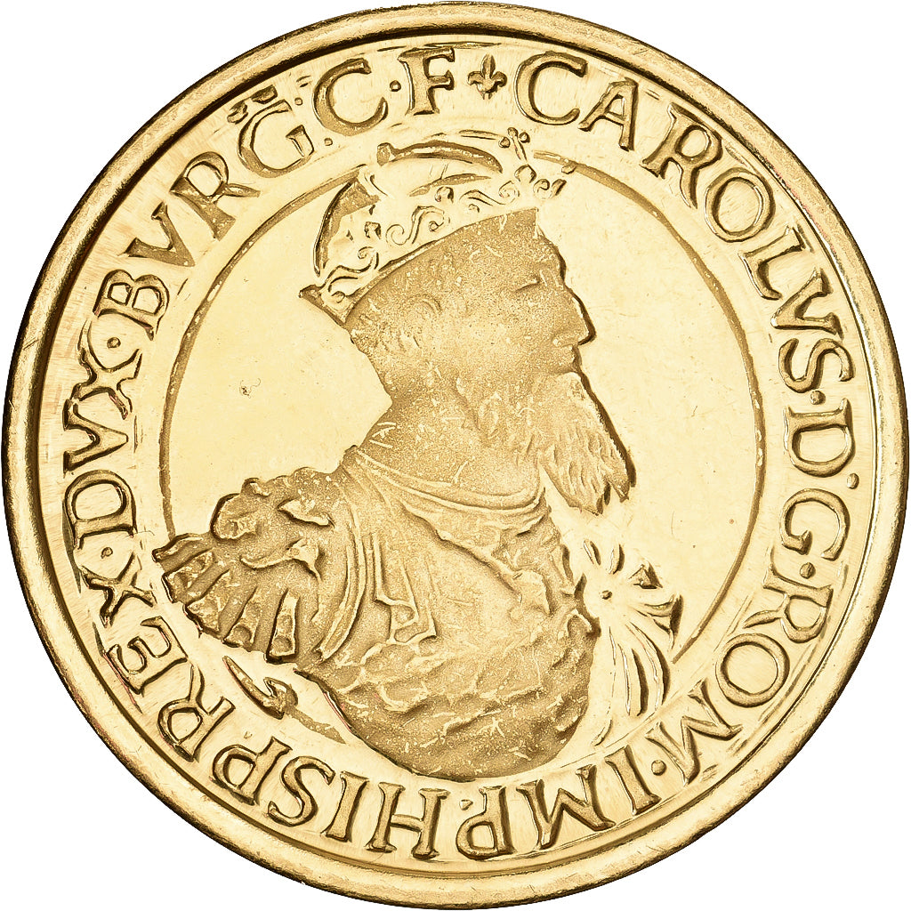 Belgium, 50 Ecu, 1987, Brussels, Gold, MS63, KM:167