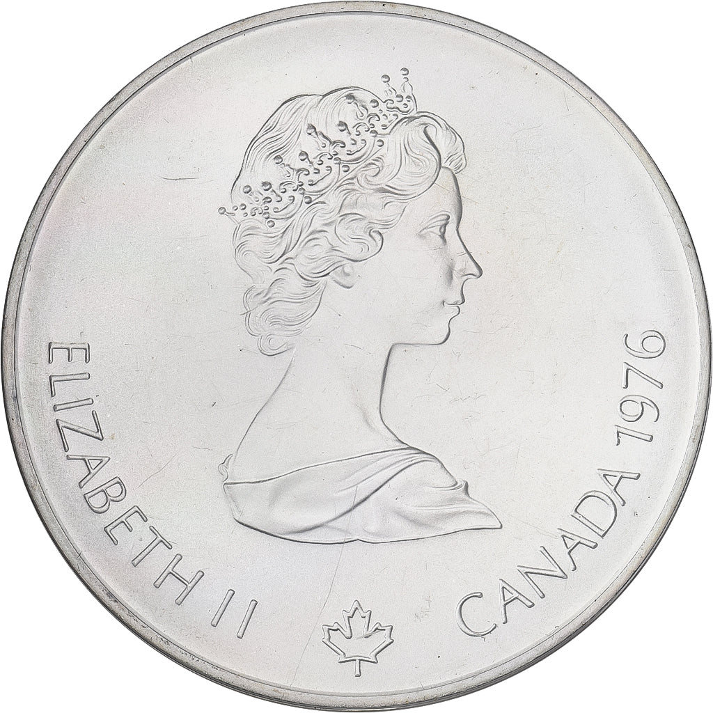 Kanada, Elizabeth II, 5 Dollars, 1975, Royal Canadian Mint, Silber, UNZ, KM:110